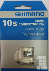 nýt řetězu SHIMANO 10 speed 3ks