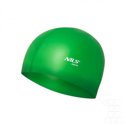 Silikonová čepice NILS Aqua NQC GR02 zelená
