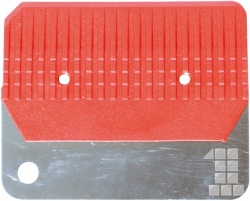 škrabka SWIX T35 malá ocelová pro klistry a vosky
