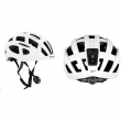 Spokey POINTER PRO Cyklistická přilba s LED blikačkou a blinkry, 55 58 cm, bílá