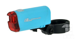 blikačka LONGUS zadní 1 Super LED 2f modré + bater