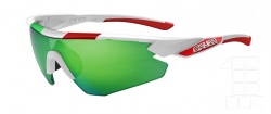 brýle SALICE 012ITA white/RW green/transparent