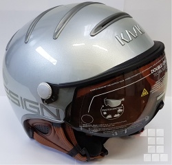 lyžařská helma KASK Class silver photochromatic vel.62c