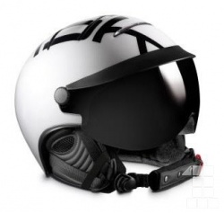 lyžařská helma KASK Style white/black 54cm