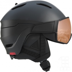 lyžařská helma Salomon Driver S black/red accent/UNI S 