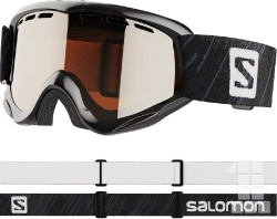 lyžařské brýle Salomon Juke black/uni silver 22/23