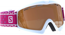 lyžařské brýle Salomon Kiwi Access white/UNI t.orange 18/19