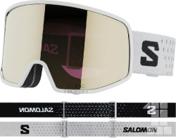 lyžařské brýle Salomon LO FI Sigma white/solar bk gold 22/2