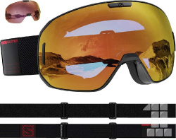 lyžařské brýle Salomon S/MAX sigma bk/red/uni red 20/21