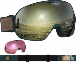 lyžařské brýle Salomon S/MAX sigma green/solar bk gold 20/2