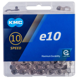 řetěz KMC E-10 silver pro E-Bike 122 článků