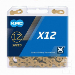 řetěz KMC X-12 gold 126 článků box