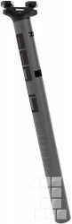 sedlovka MUD Cross carbon 0 off/400mm černá 30,9mm