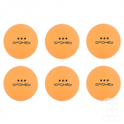 Spokey SPECIAL *** Pingpongové míčky, 6 ks, oranžové