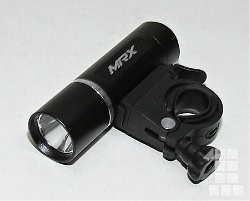 světlo přední MRX 246-3W černé kovové