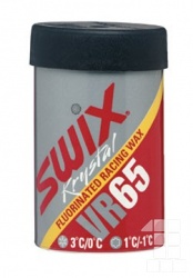 vosk SWIX VR65 45g stoupací stříbrno/červený 3/0°C