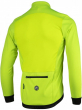 Lehká softshellová bunda s prodyšným zádovým panelem Rogelli PESARO, reflexní žlutá - černá