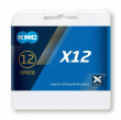 řetěz KMC X-12 gold/black 126 článků box