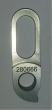 patka přehazovačky 280666 frézovaná elox stříbrná