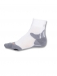 Speciální středně hřejivé ponožky se zesílenou špičkou a patou Rogelli COOLMAX RUN, bílo-šedé