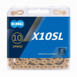řetěz KMC X-10 SL gold 114 článků box