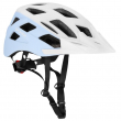 Spokey POINTER Cyklistická přilba s LED blikačkou, 58 61 cm, bílo modrá
