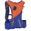 Spokey SPRINTER Sportovní, cyklistický a běžecký voděodolný batoh, 5 l, oranžovo modrý